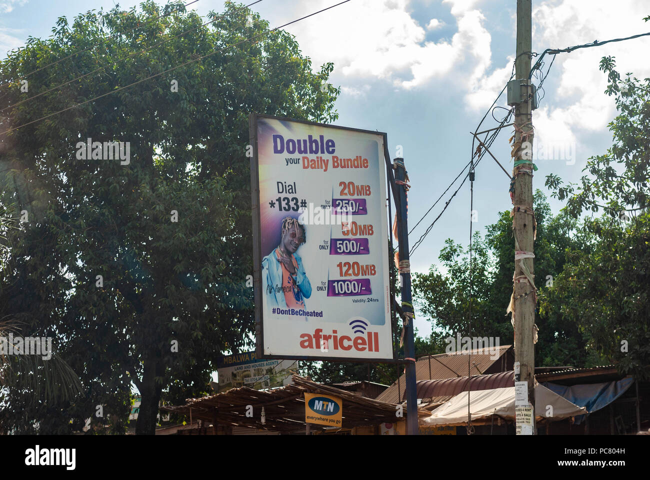 African billboard uganda hires stock photography and images Alamy