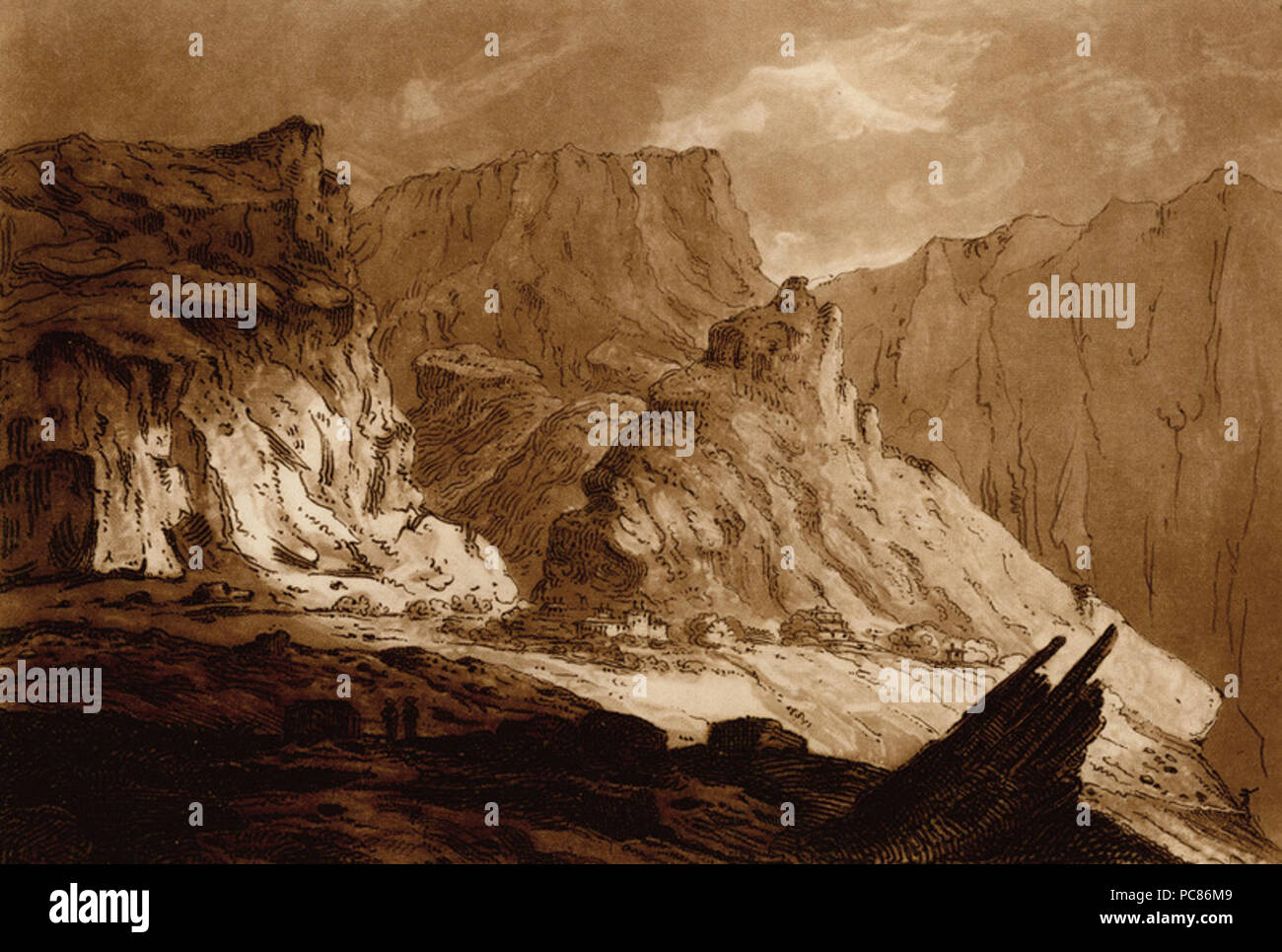 468 Parnassus &amp; Delfi - Haygarth William - 1814 Stock Photo