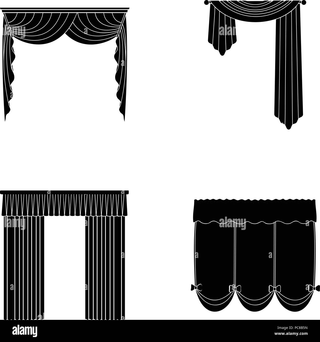 Apartment Beauty Bedroom Door Black Canopy Collection Color