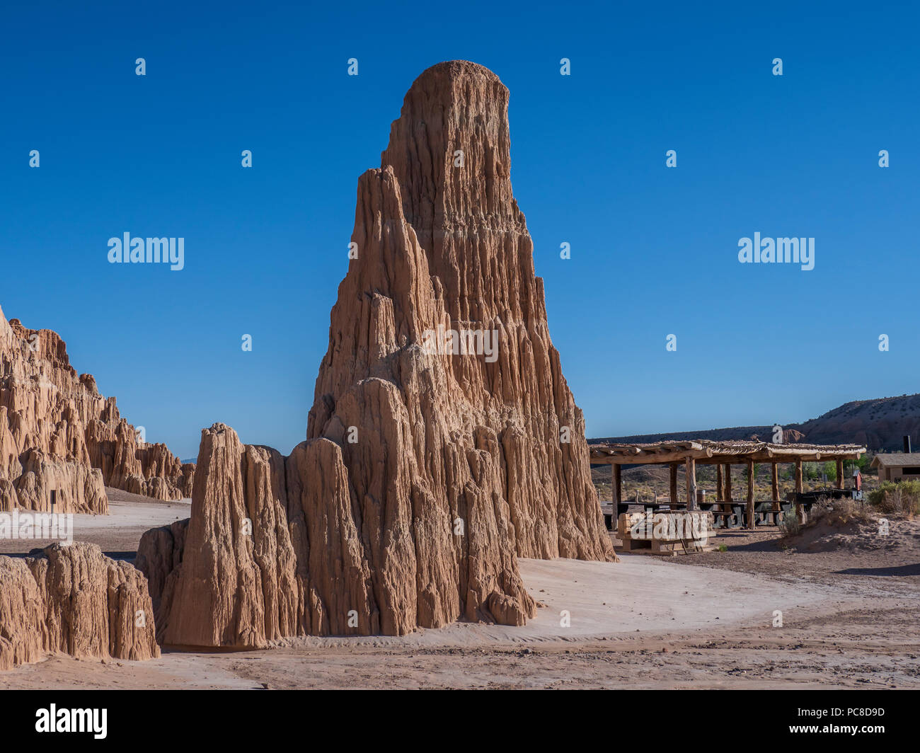 CCCbuilt picnic ramada, Cathedral State Park, Panaca, Nevada