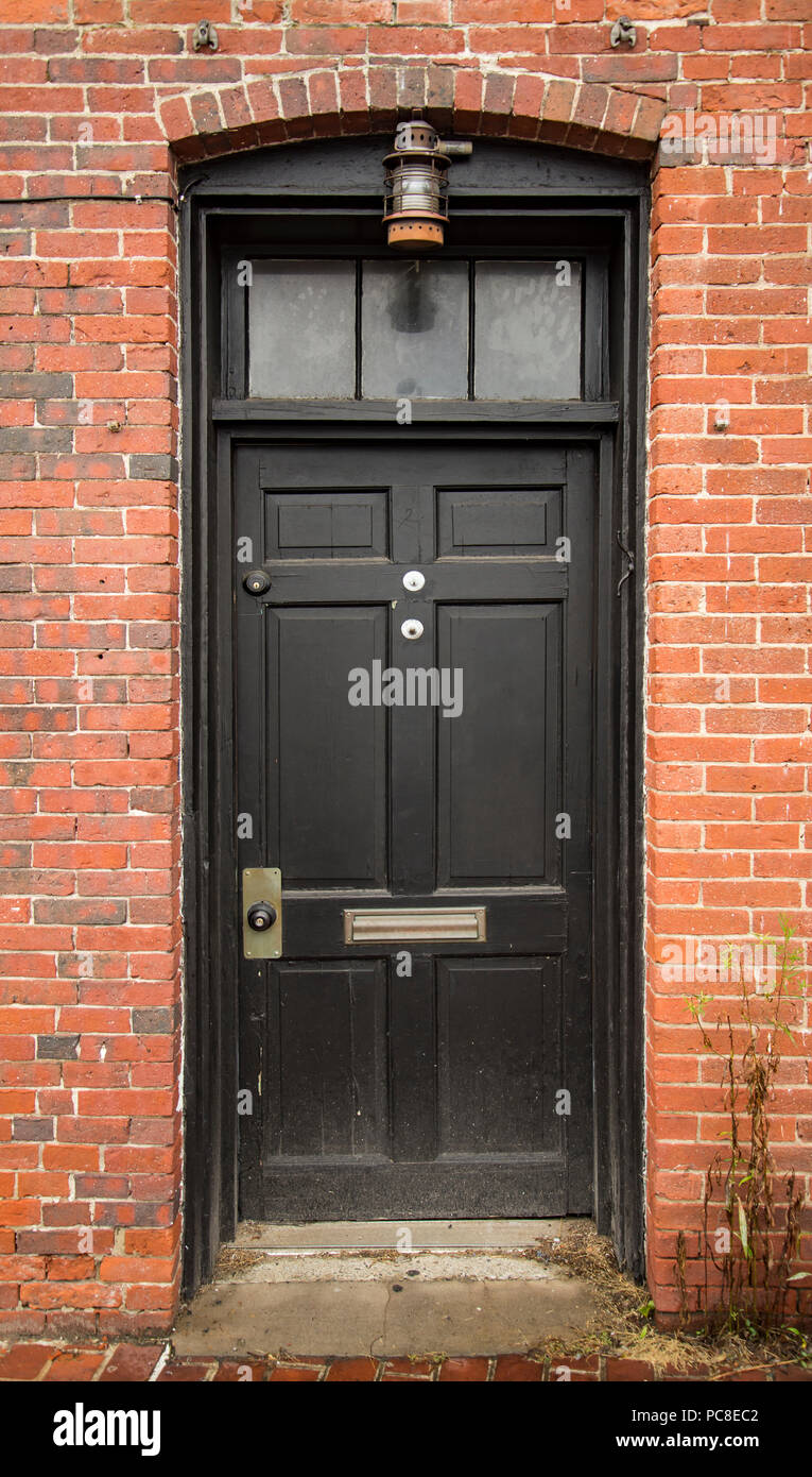 White Front Door Country House Stock Photos White Front Door