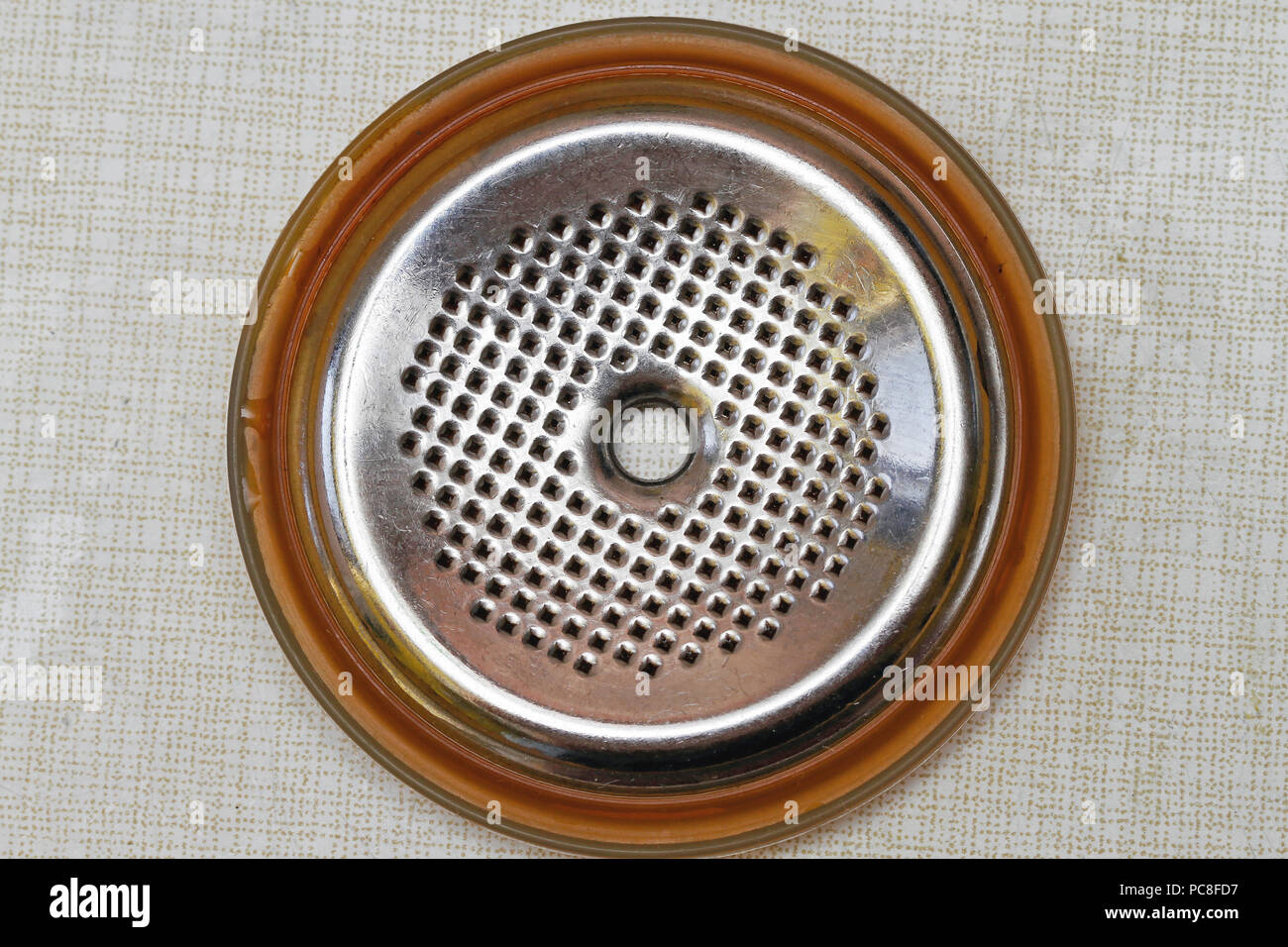 Clean Coffee Machine Filter With Gasket Stock Photo Alamy