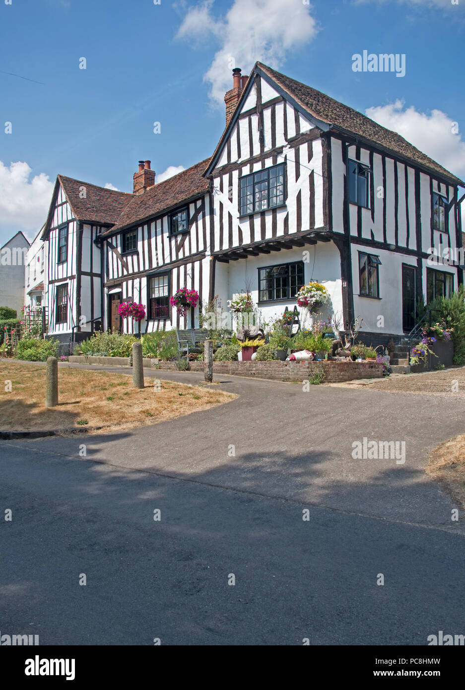 Sible Hedingham Period House Essex Stock Photo Alamy