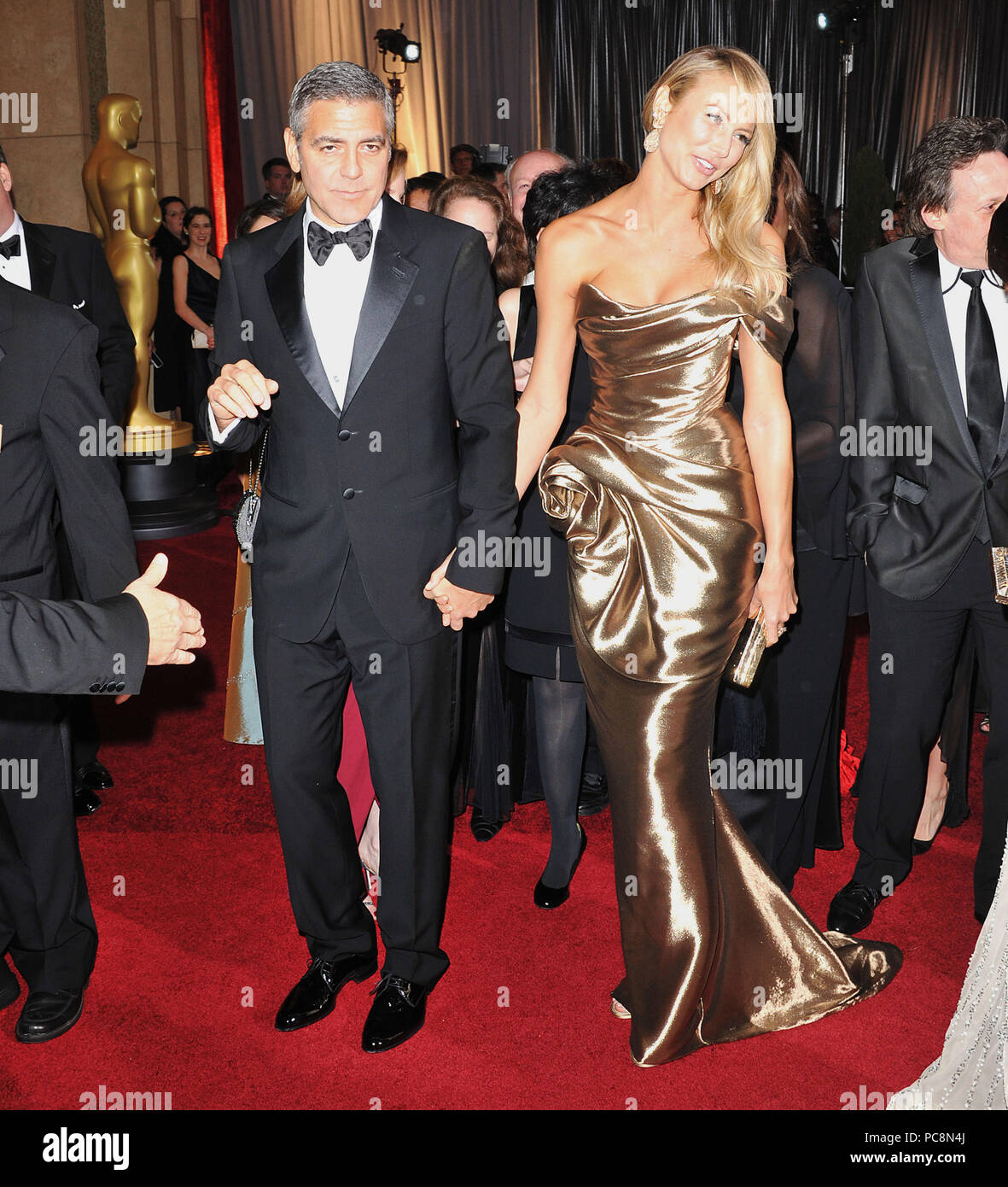 Clooney Keibler At Oscars