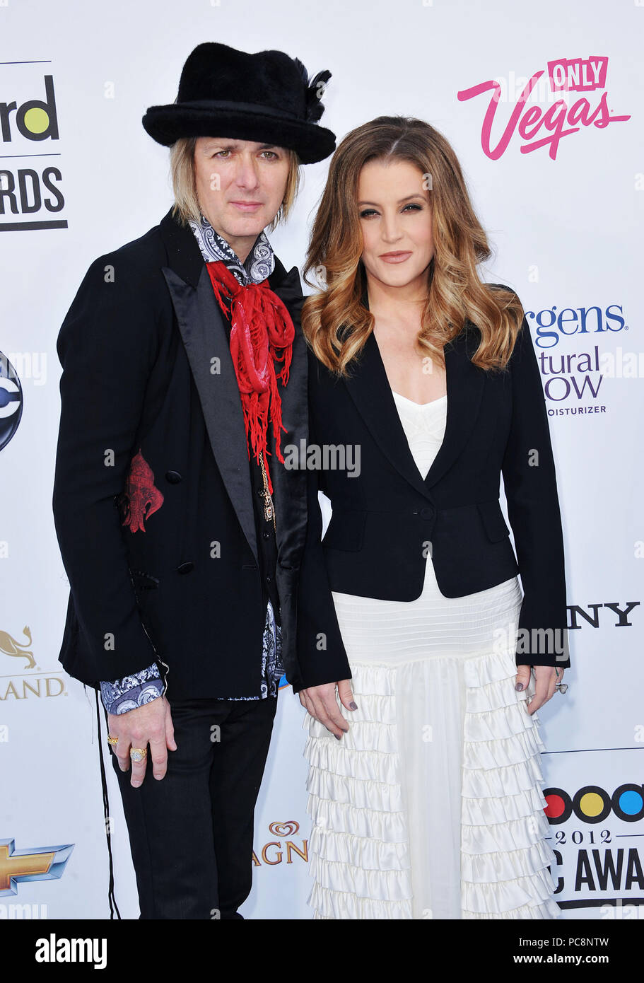 Lisa Marie Pressley, Michael Lockwood at the 2012 Billboard Music ...