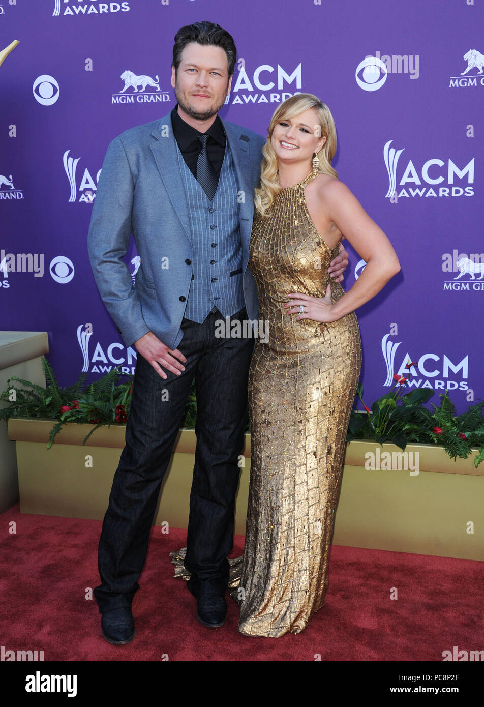 Miranda Lambert And Blake Shelton High Resolution Stock Photography And Images Alamy