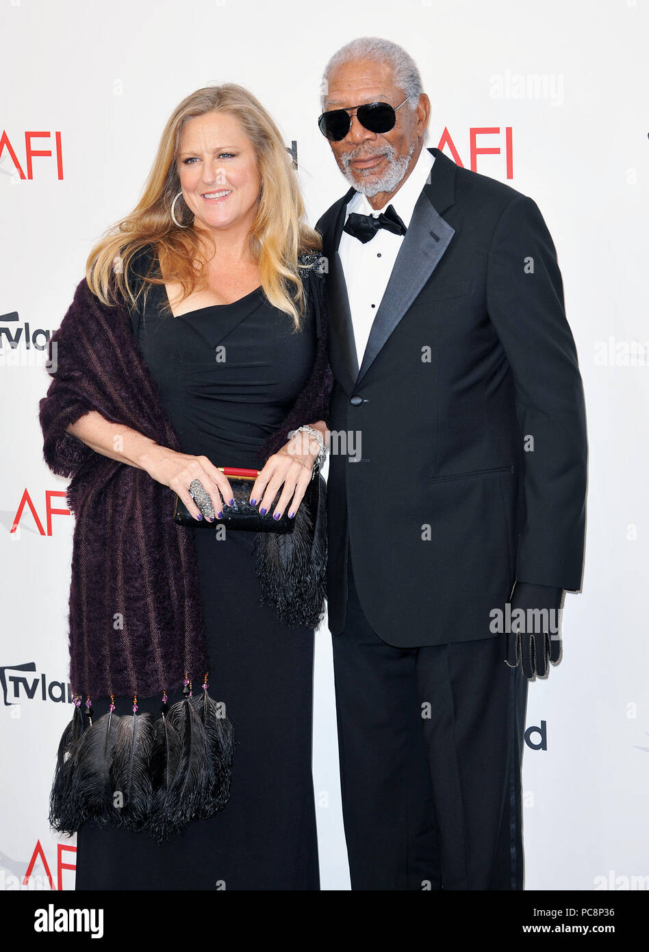 Morgan Freeman White Girlfriend