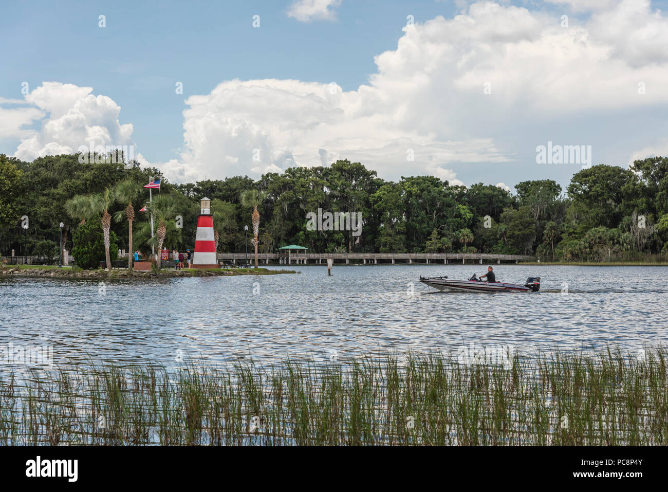 Mount Dora Florida, USA Lighthouse Stock Photo Alamy