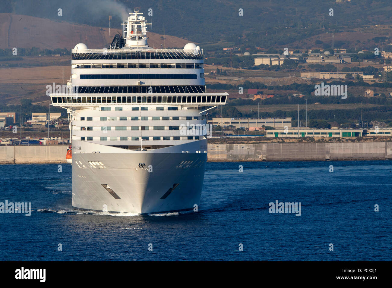 MSC Fantasia an Italian Fantasiaclass cruise ship owned and operated