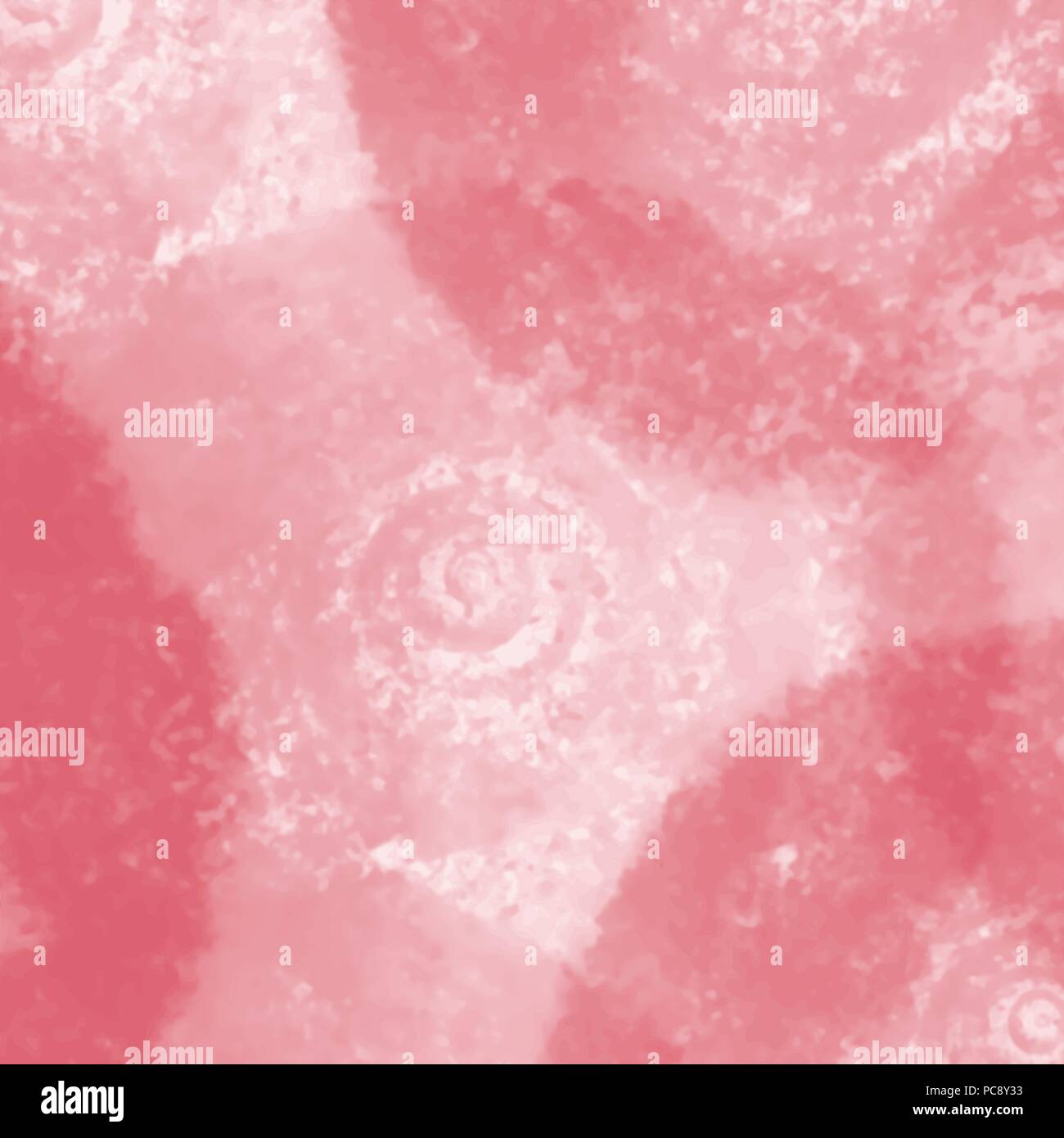 red watercolor marble structure background pattern, vector illustration Stock Vector
