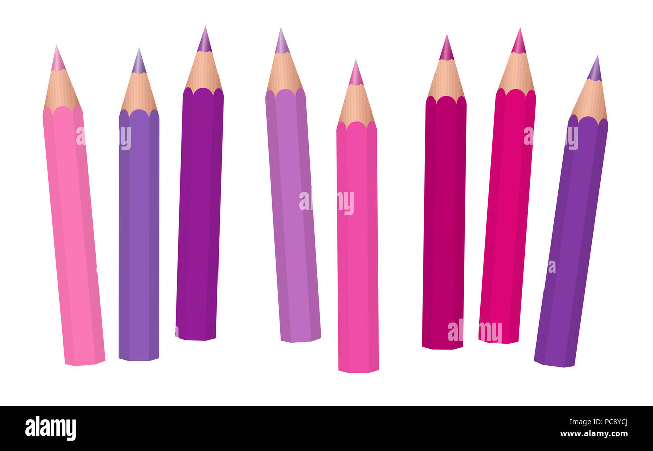 Magenta pattern set hires stock photography and images Alamy