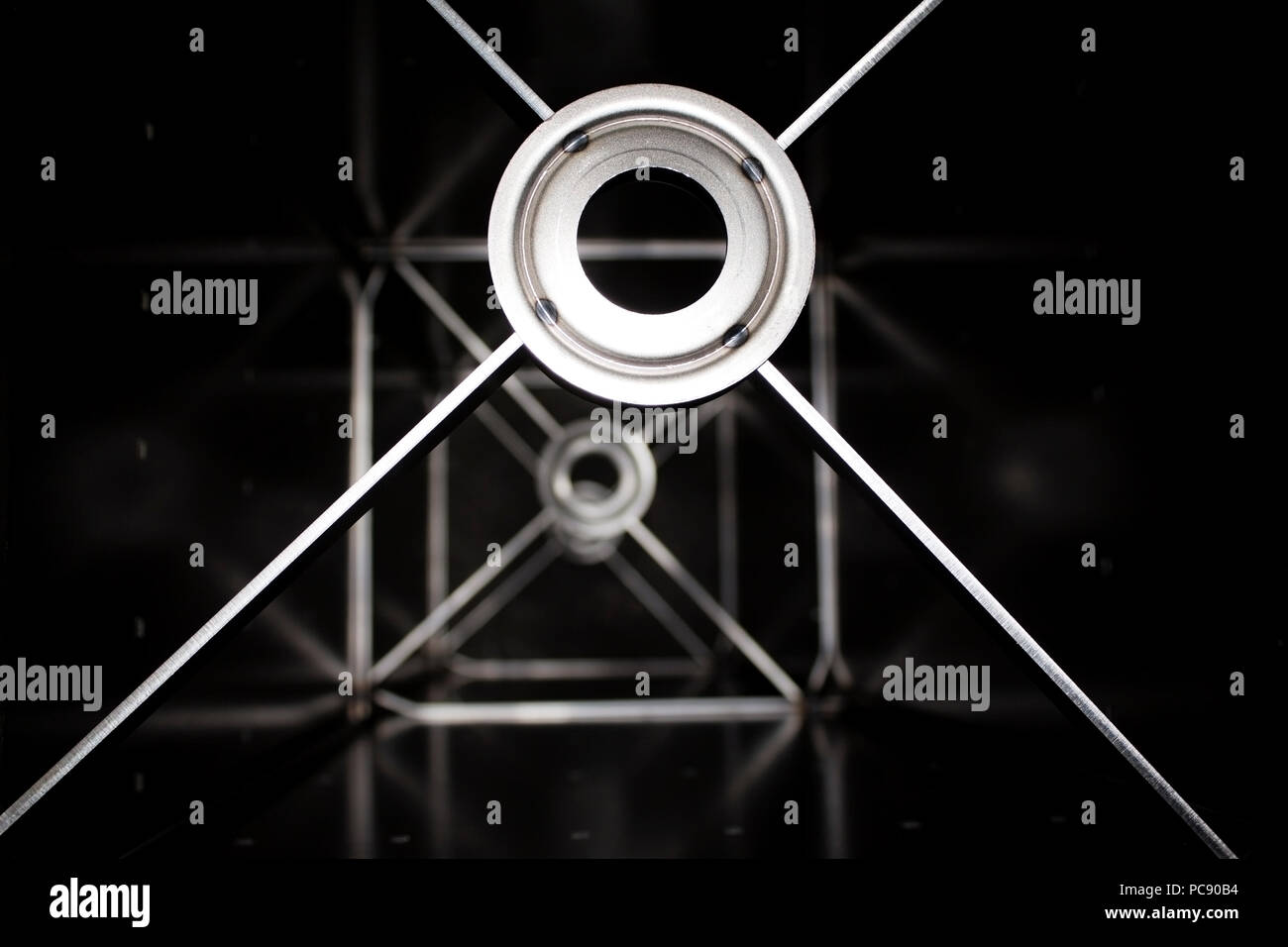 Picture of Abstract welded metal sculpture Stock Photo - Alamy