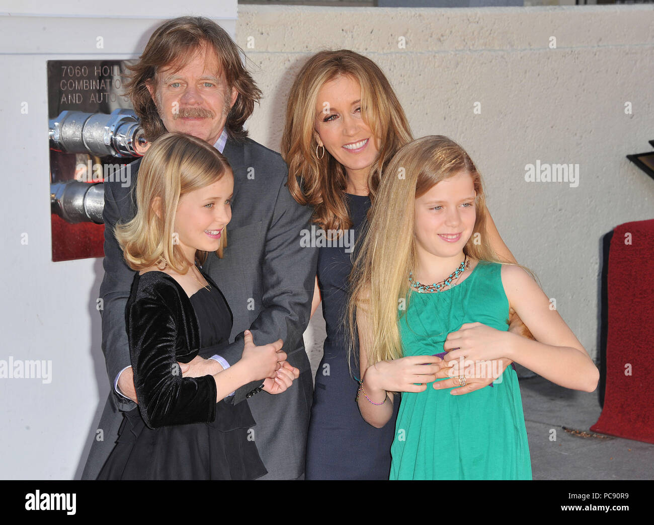 William H Macy Daughters