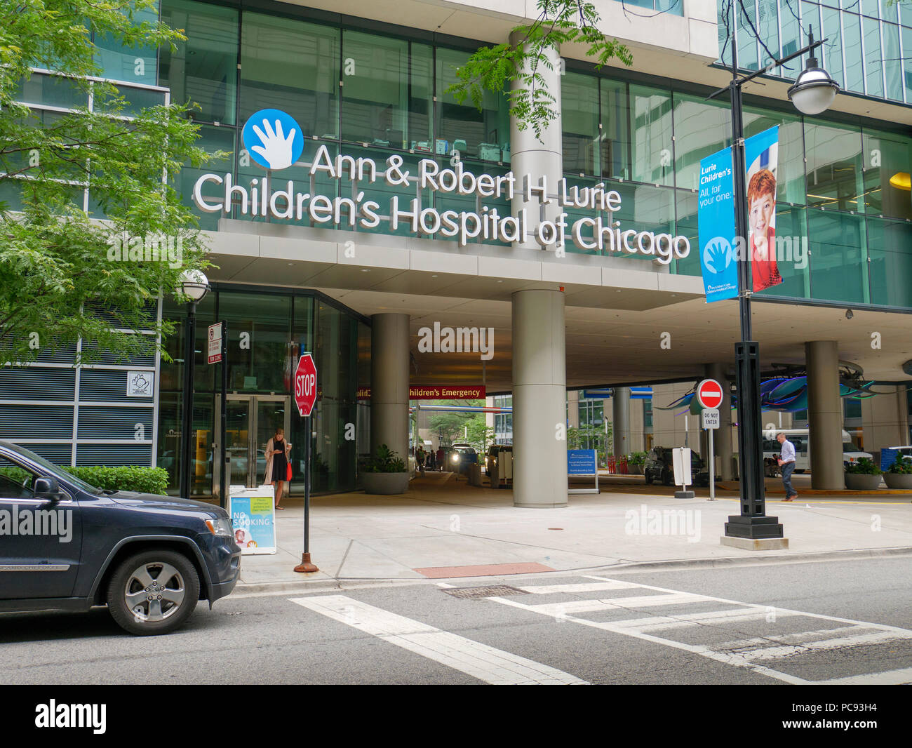 Lurie Children's Hospital of Chicago. Stock Photo