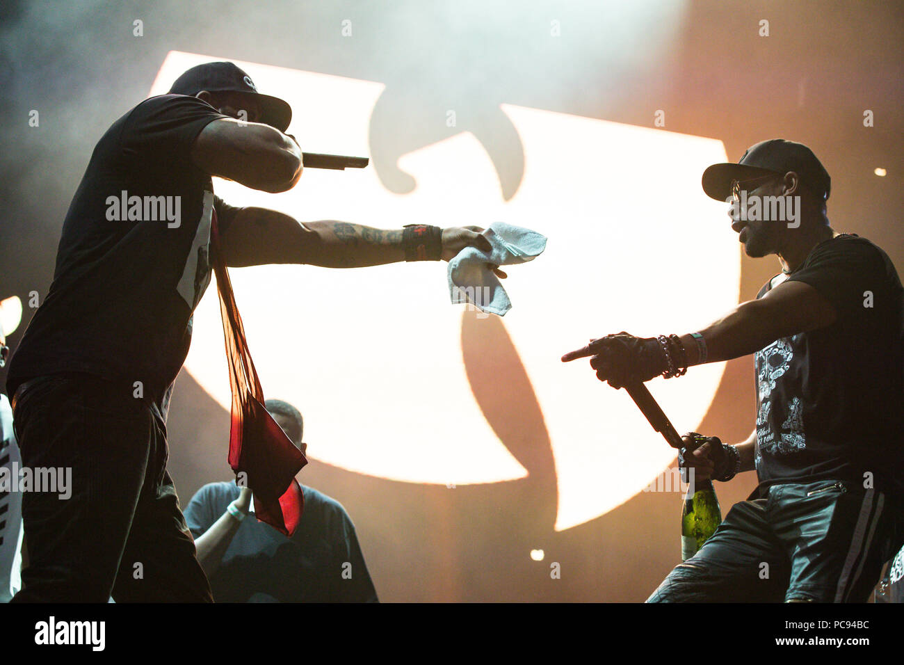 Vancouver, BC / Canada - July 28th 2018: American rap group Wu-Tang ...