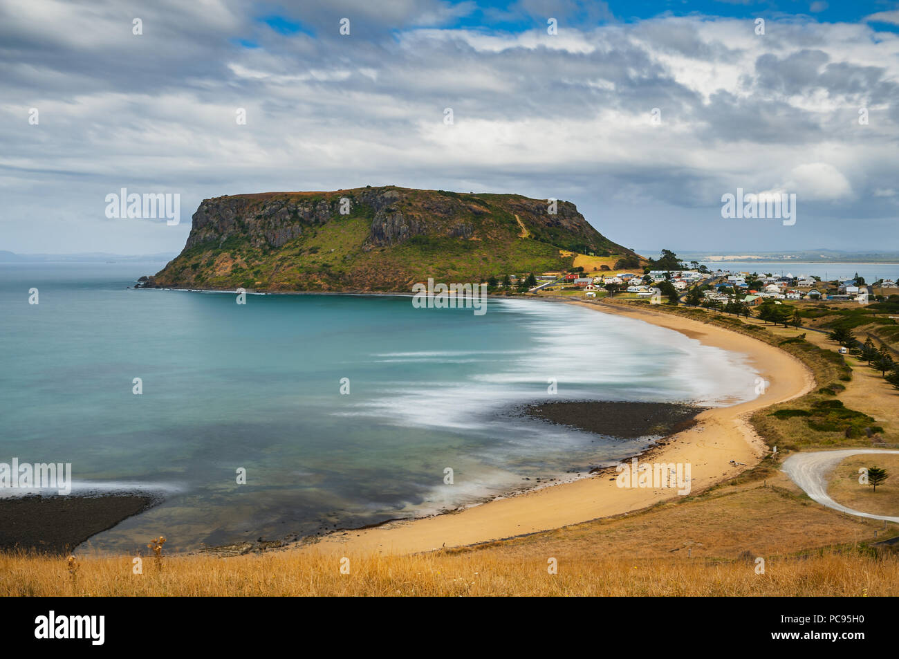 The Nut in Stanley at the north coast of Tasmania Stock Photo Alamy