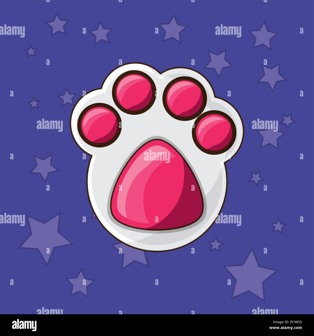 Dog Footprint High Resolution Stock Photography and Images Alamy