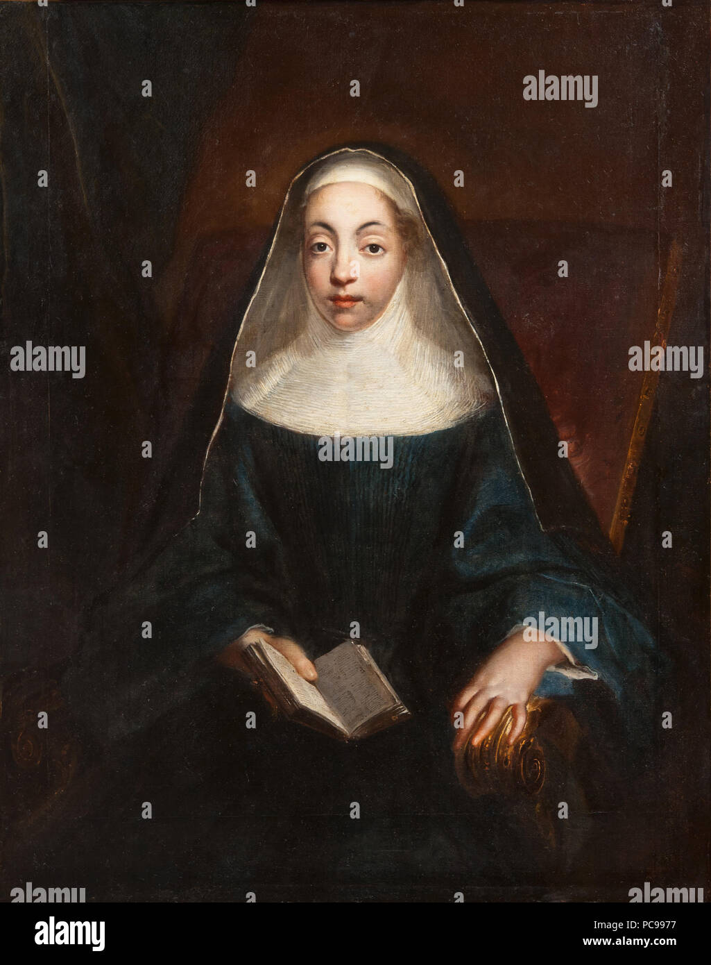 3 A Nun (Francesco Trevisani) - Nationalmuseum - 17416 Stock Photo