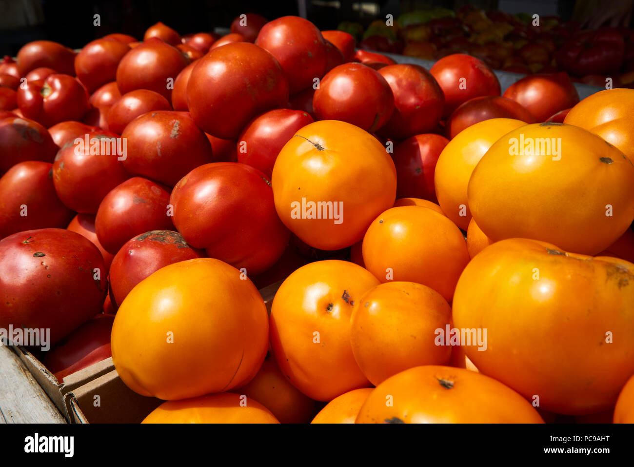 Union square new york farmers market hi-res stock photography and ...