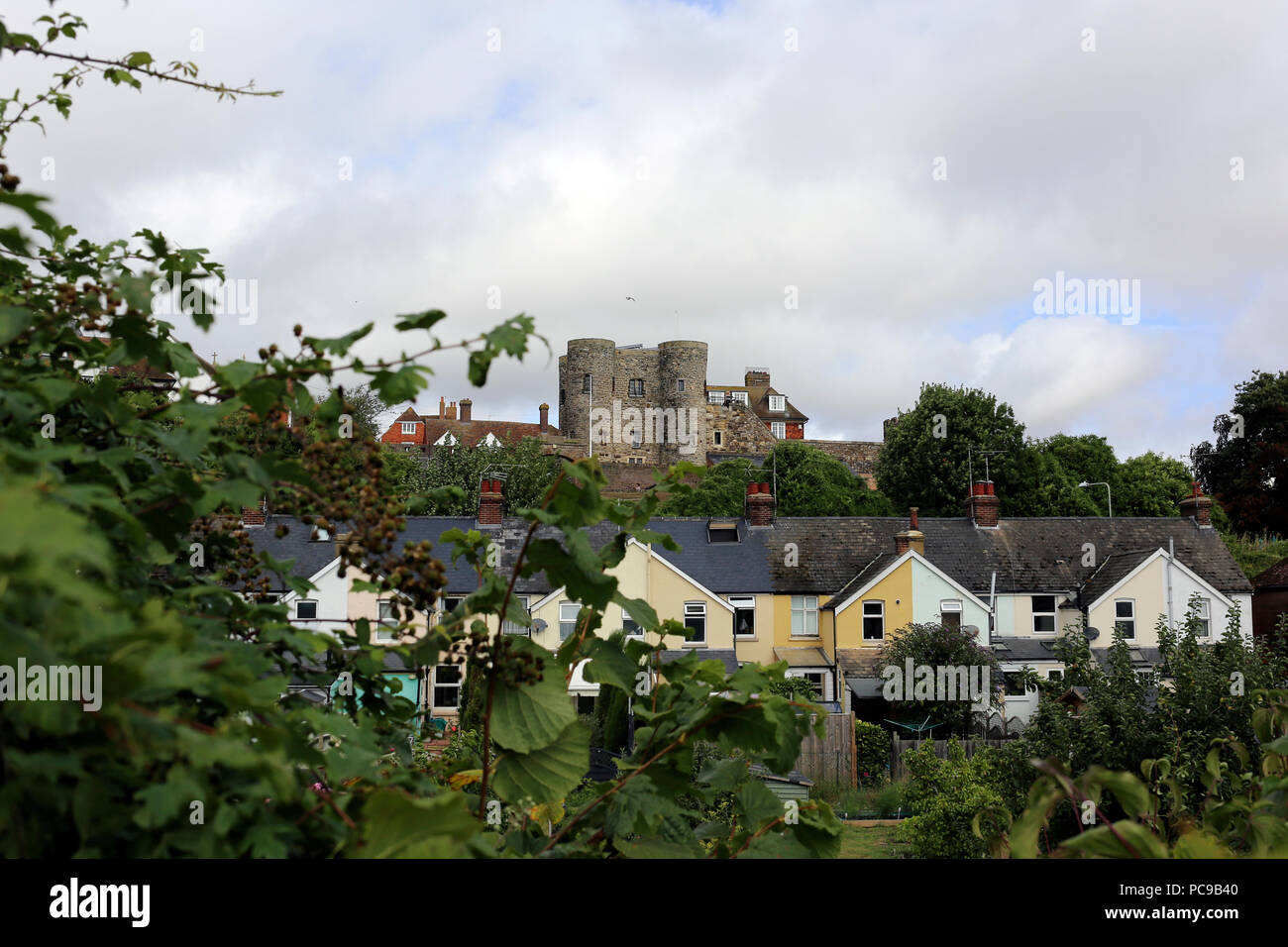 Rye castle in foreground east hi-res stock photography and images - Alamy