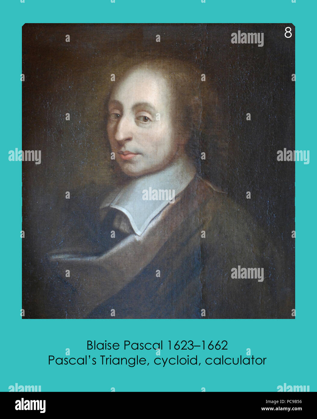 19 8 Blaise Pascal Stock Photo