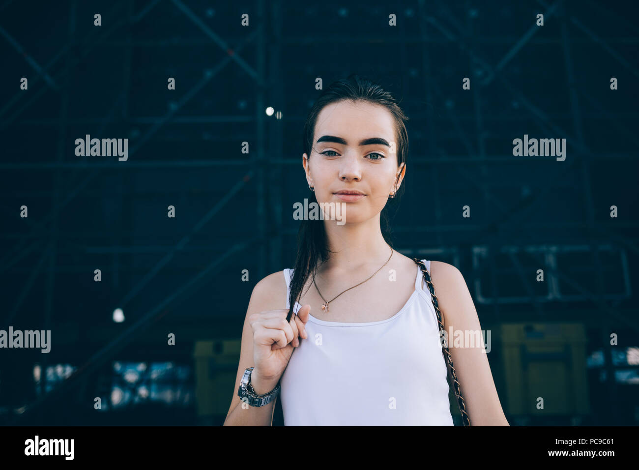 Thick eyebrows hires stock photography and images Alamy