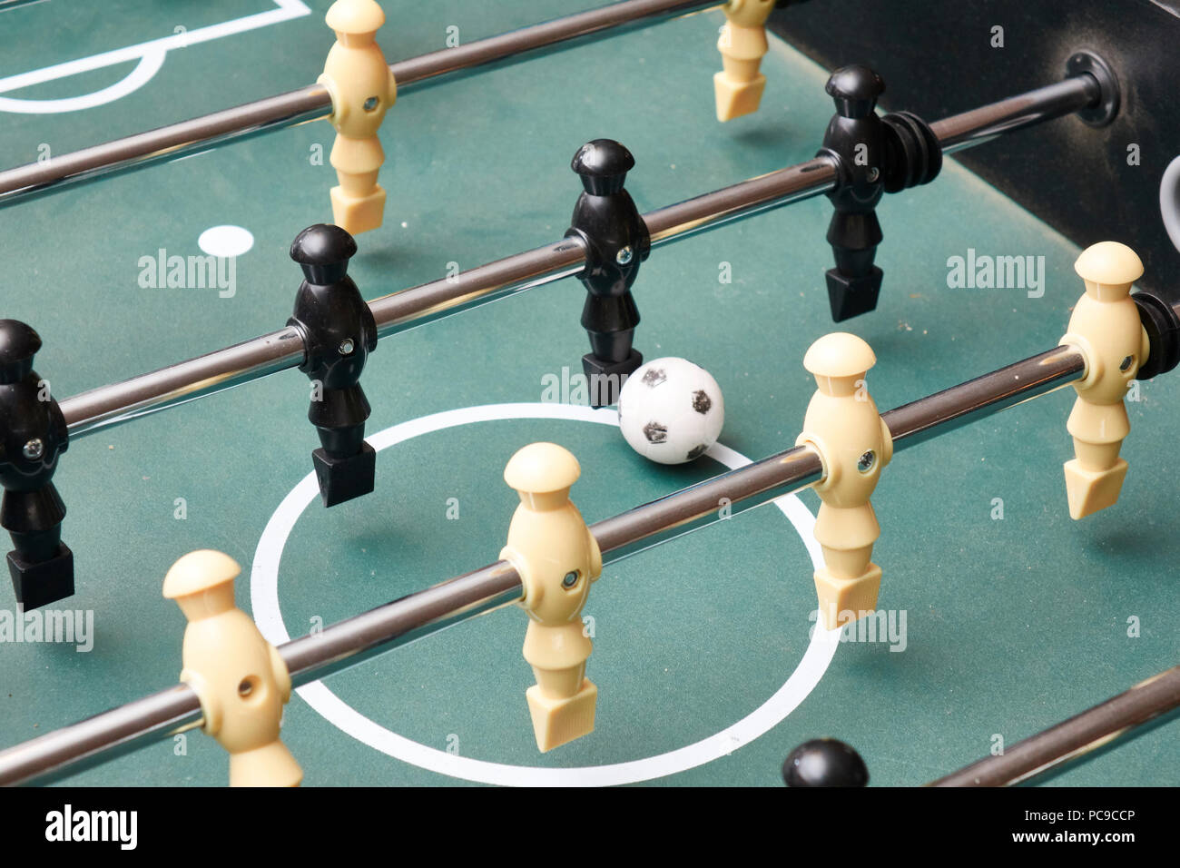 table football's players Stock Photo - Alamy