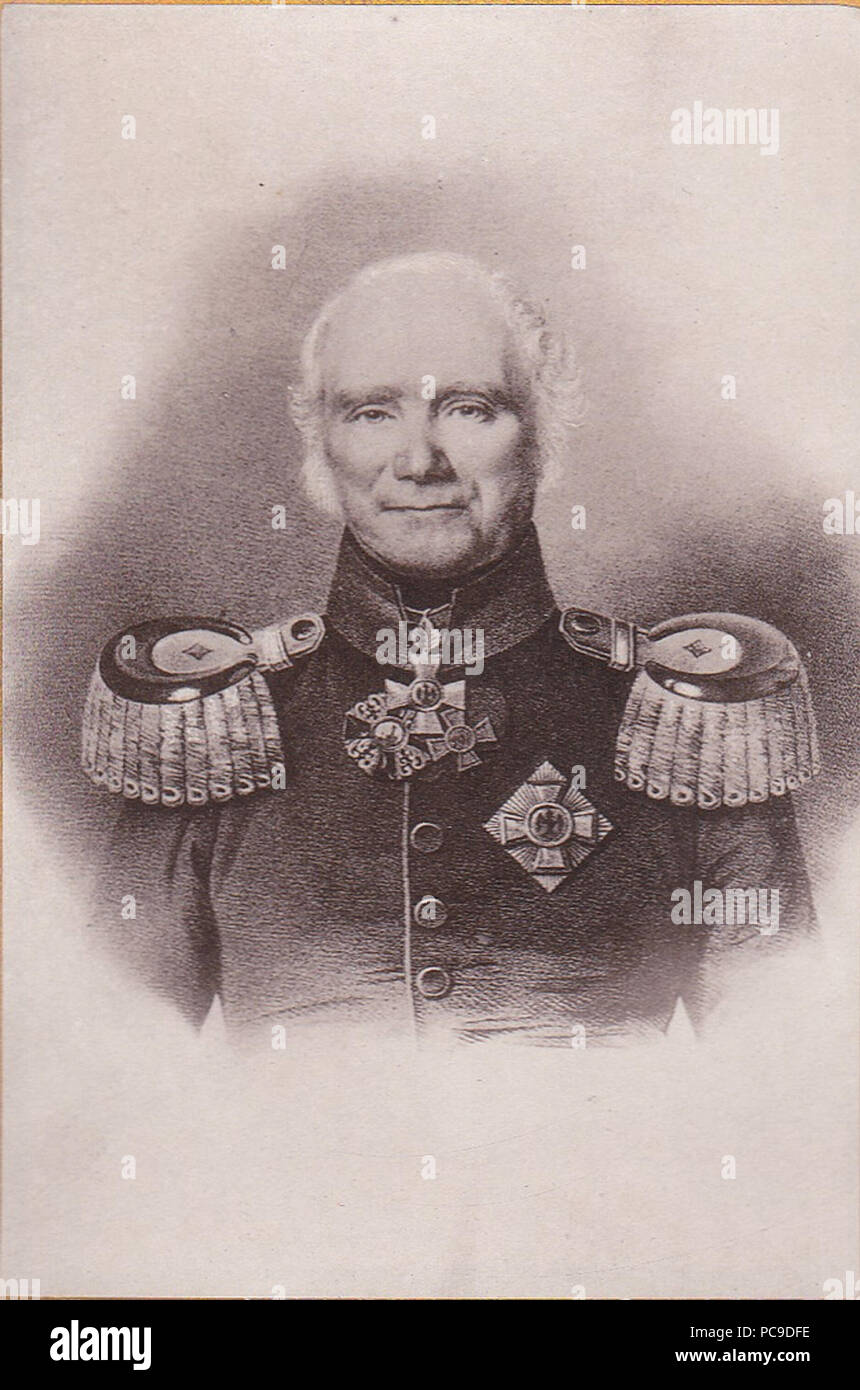 304 Jacob Bogislaw v. Puttkamer Stock Photo