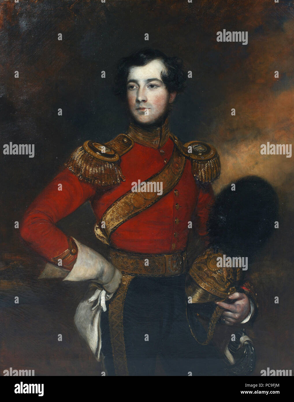 57 Lieutenant Charles Phillip de Ainslie, by Frederick Yeates Hurlstone ...