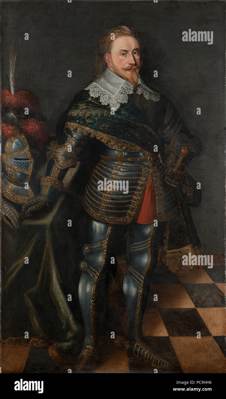 259 Gustav II Adolf (1594-1632), king Gustavus Adolphus of Sweden - Nationalmuseum - 154684 Stock Photo