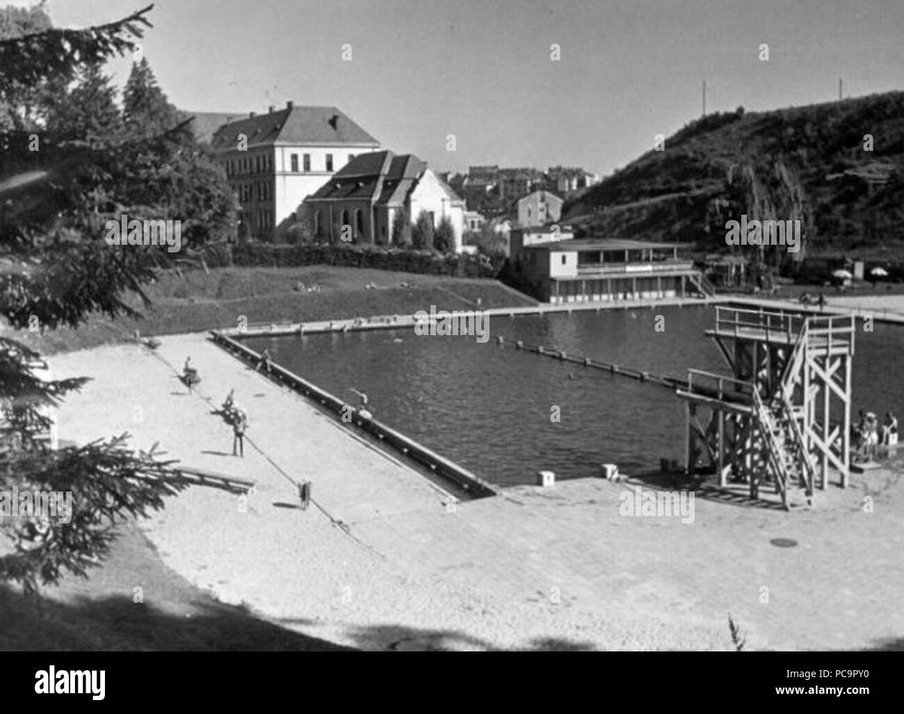 670 Басейн =На Залізниих Водах= до 1939 Stock Photo