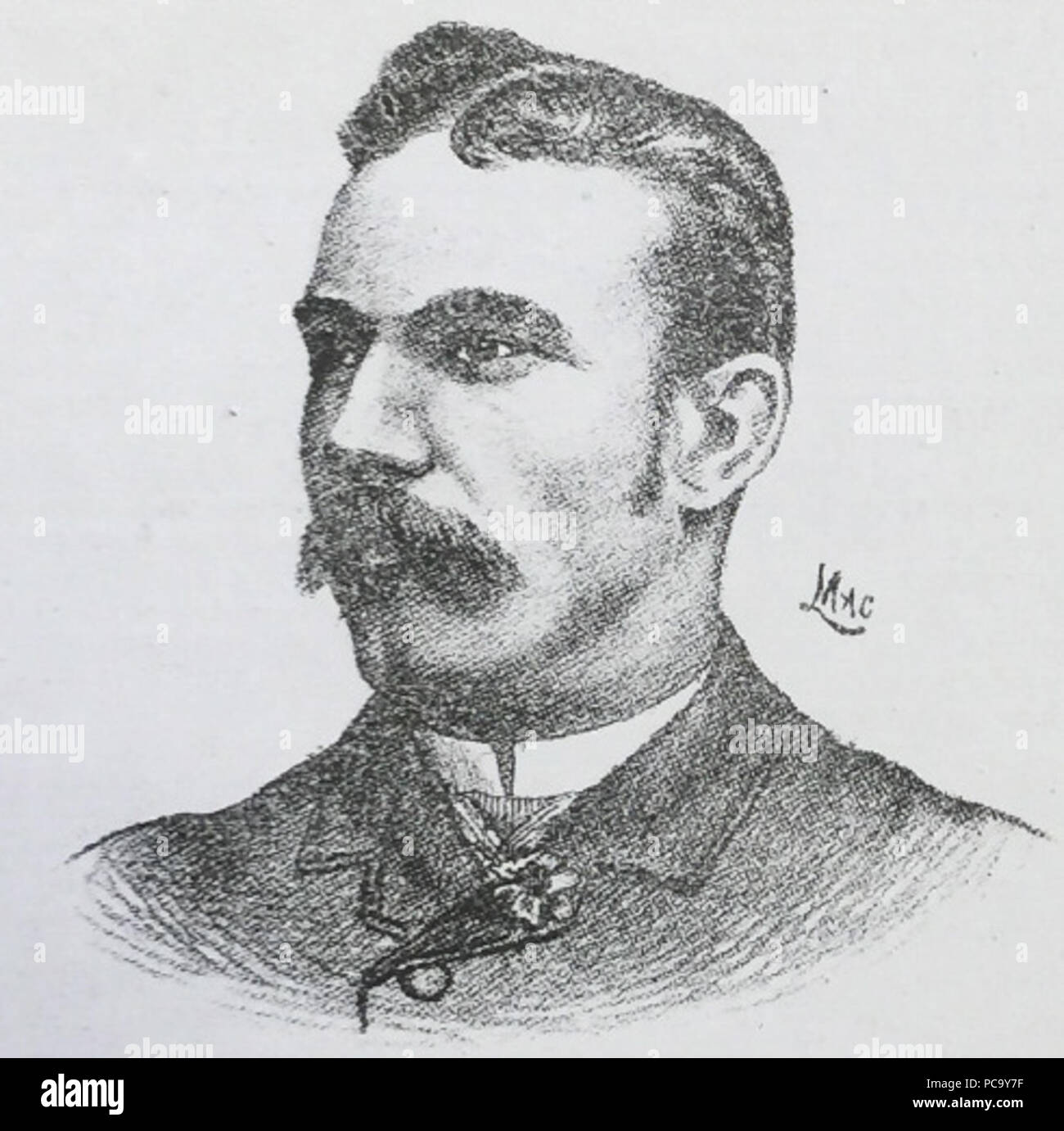 63 William McBeath portrait (cropped) Stock Photo