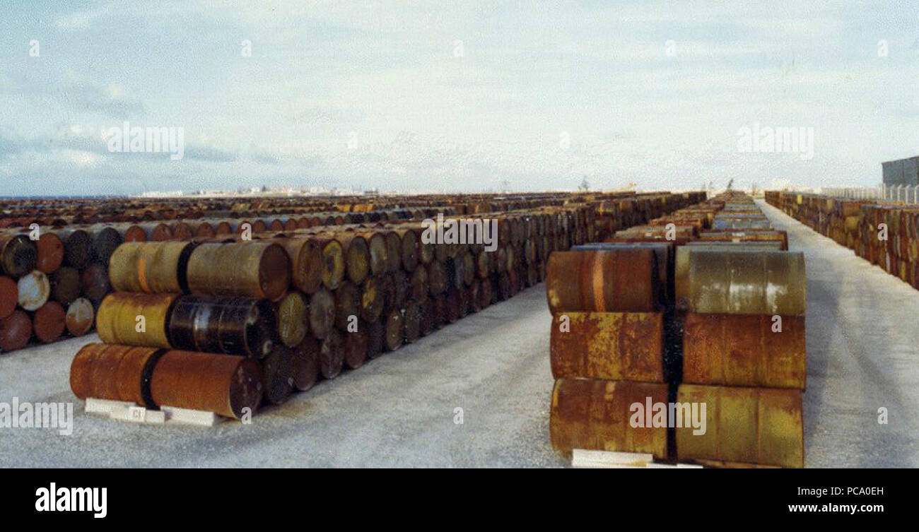 Agent Orange at Johnston Atoll 1976 Stock Photo - Alamy