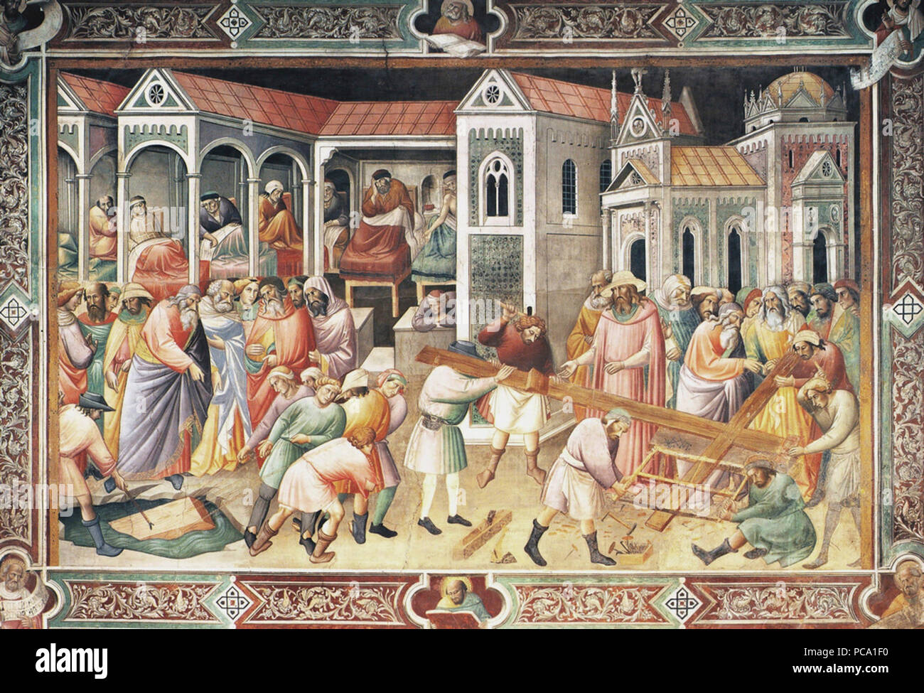 Agnolo gaddi storie della vera hi-res stock photography and images