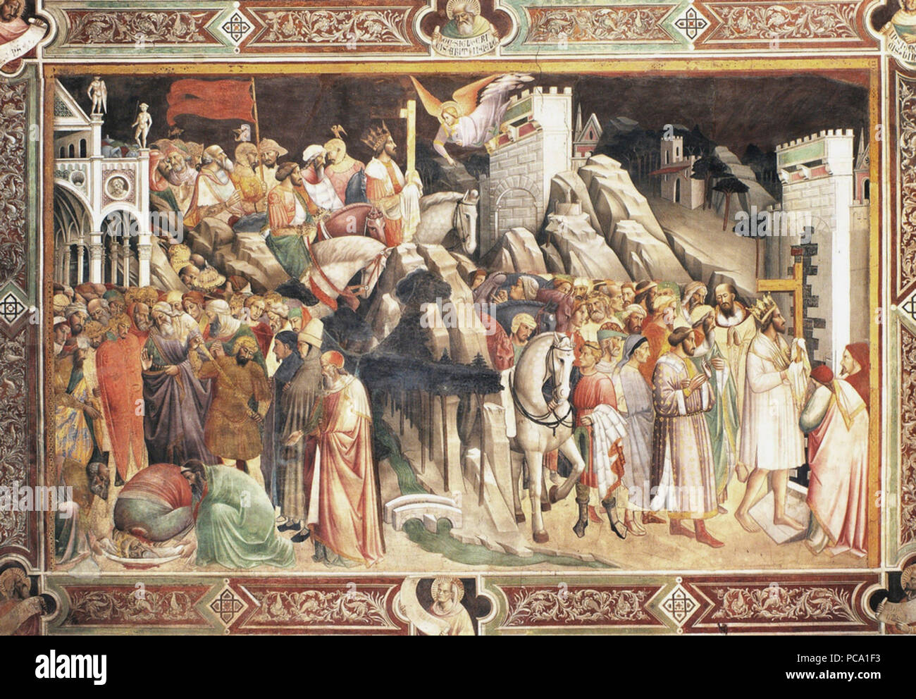 Agnolo gaddi storie della vera hi-res stock photography and images