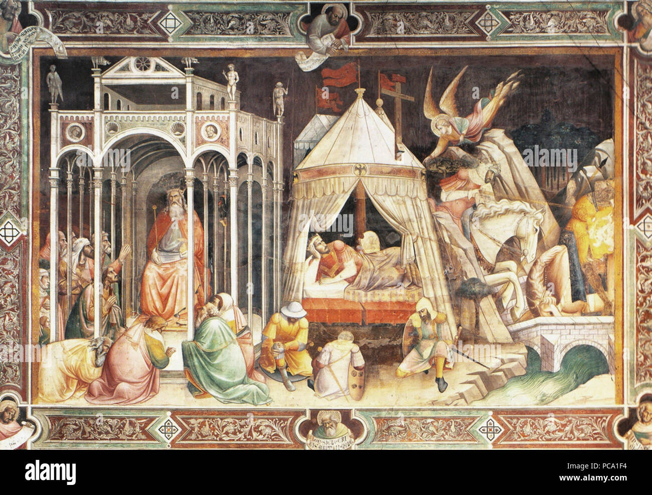 Agnolo gaddi storie della vera hi-res stock photography and images