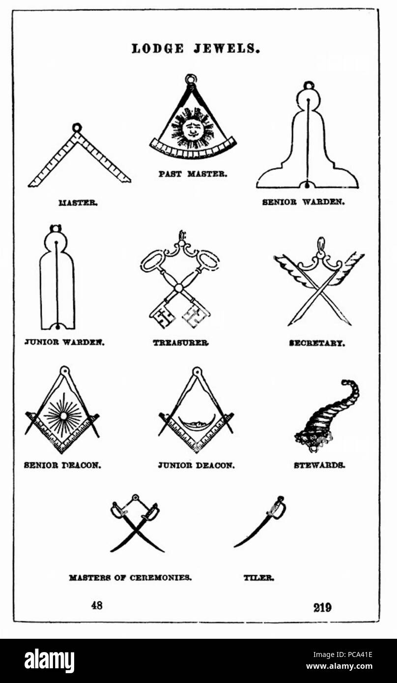Masonic artwork Black and White Stock Photos & Images Alamy