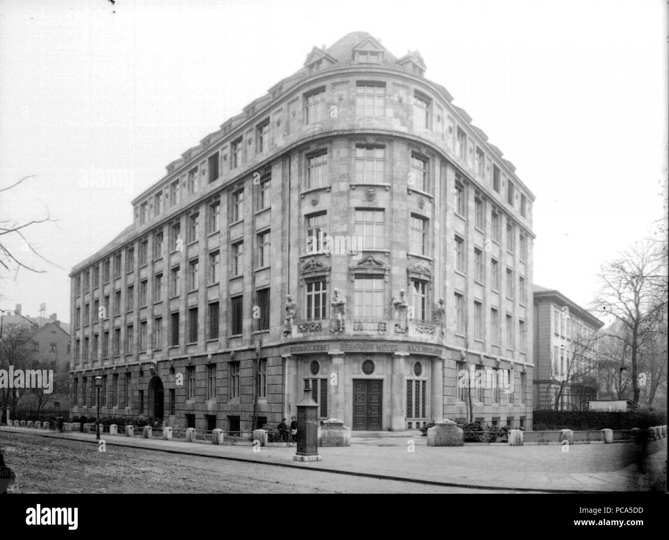 AHW Buchdruckerei Bernhard Meyer 1920 Stock Photo - Alamy