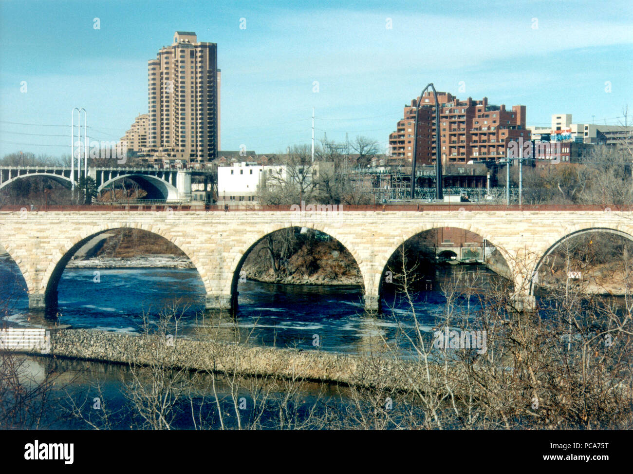 Early 2000s stone arch bridge hi-res stock photography and images - Alamy