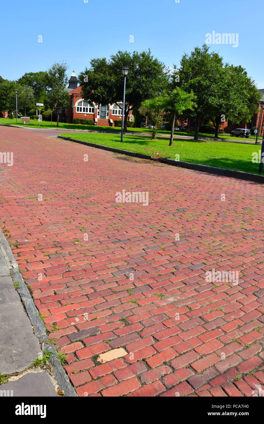 Is the Yellow Brick Gold or Paint as in Yellow Brick Road Stock Photo