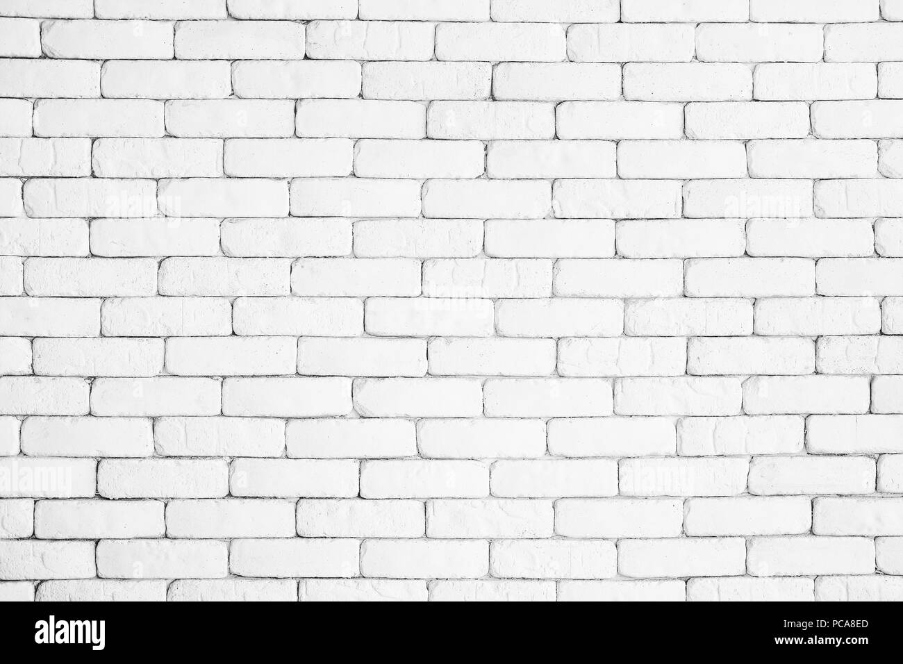 White Brick Wall Texture Design Empty White Brick