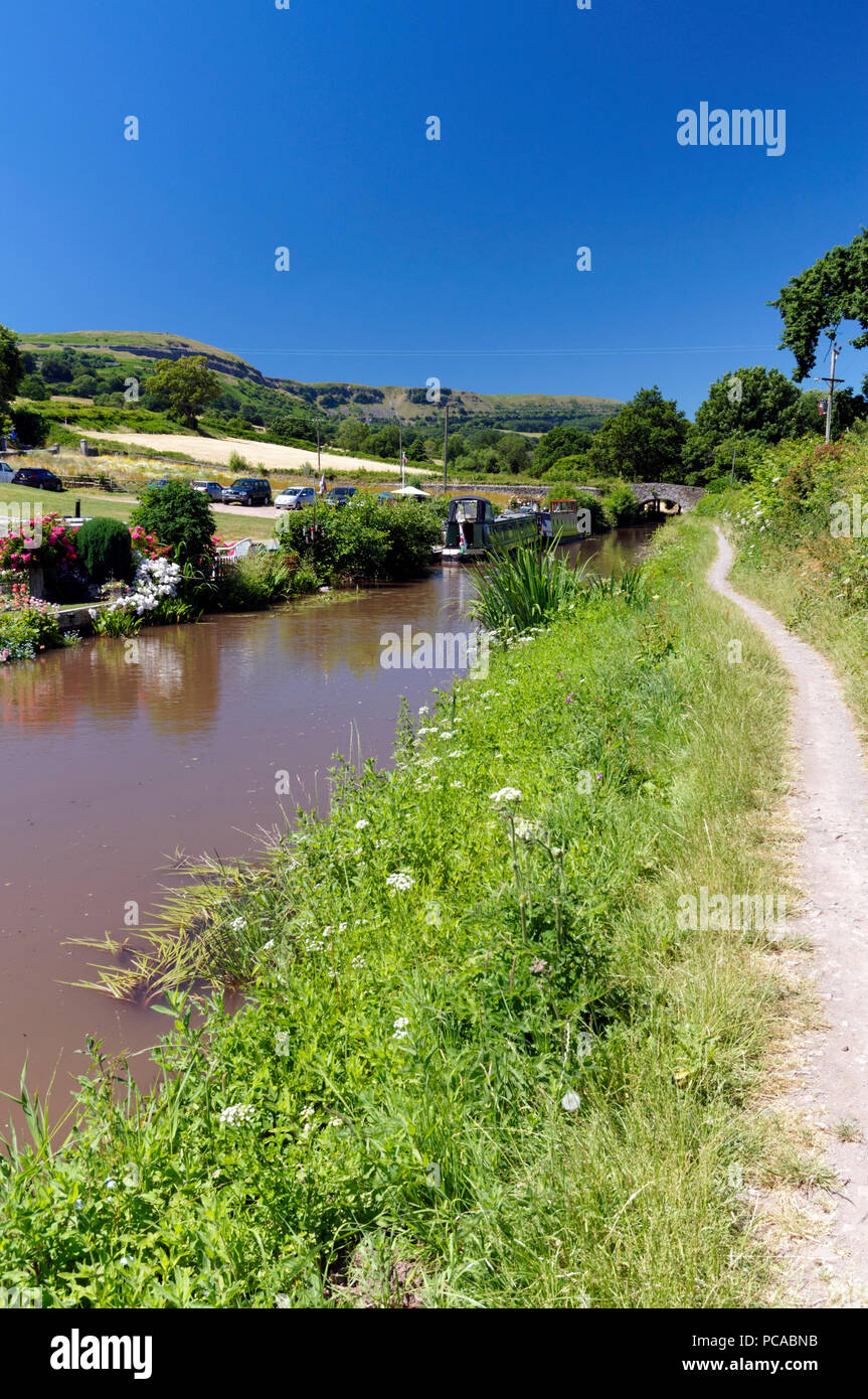 Monmouthshire canal llangattock wales uk hires stock photography and
