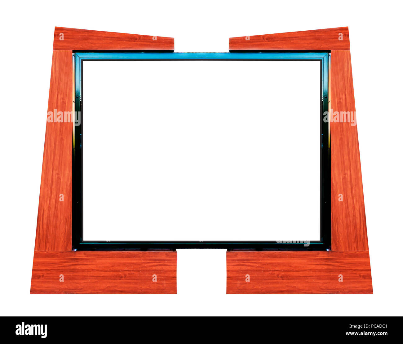 Big blank billboard isolated on white Stock Photo - Alamy