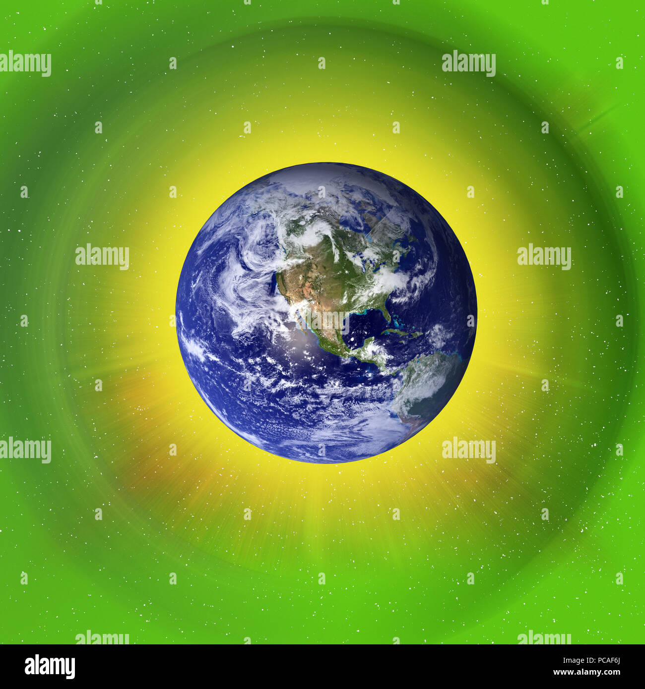 Earths atmosphere Stock Photo