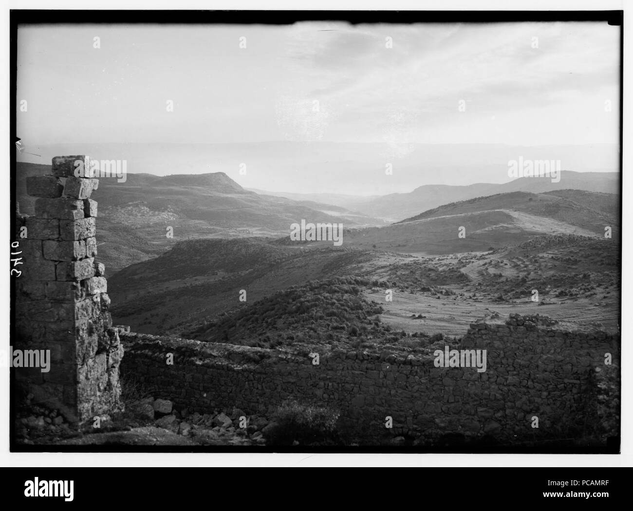 Ajlun district. Jordan Valley from Kalaat ErRabad Stock Photo Alamy