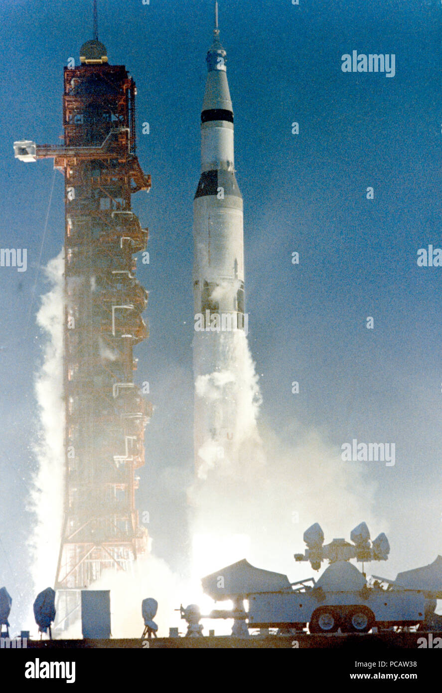 Apollo 12 launch November 14, 1969 Stock Photo