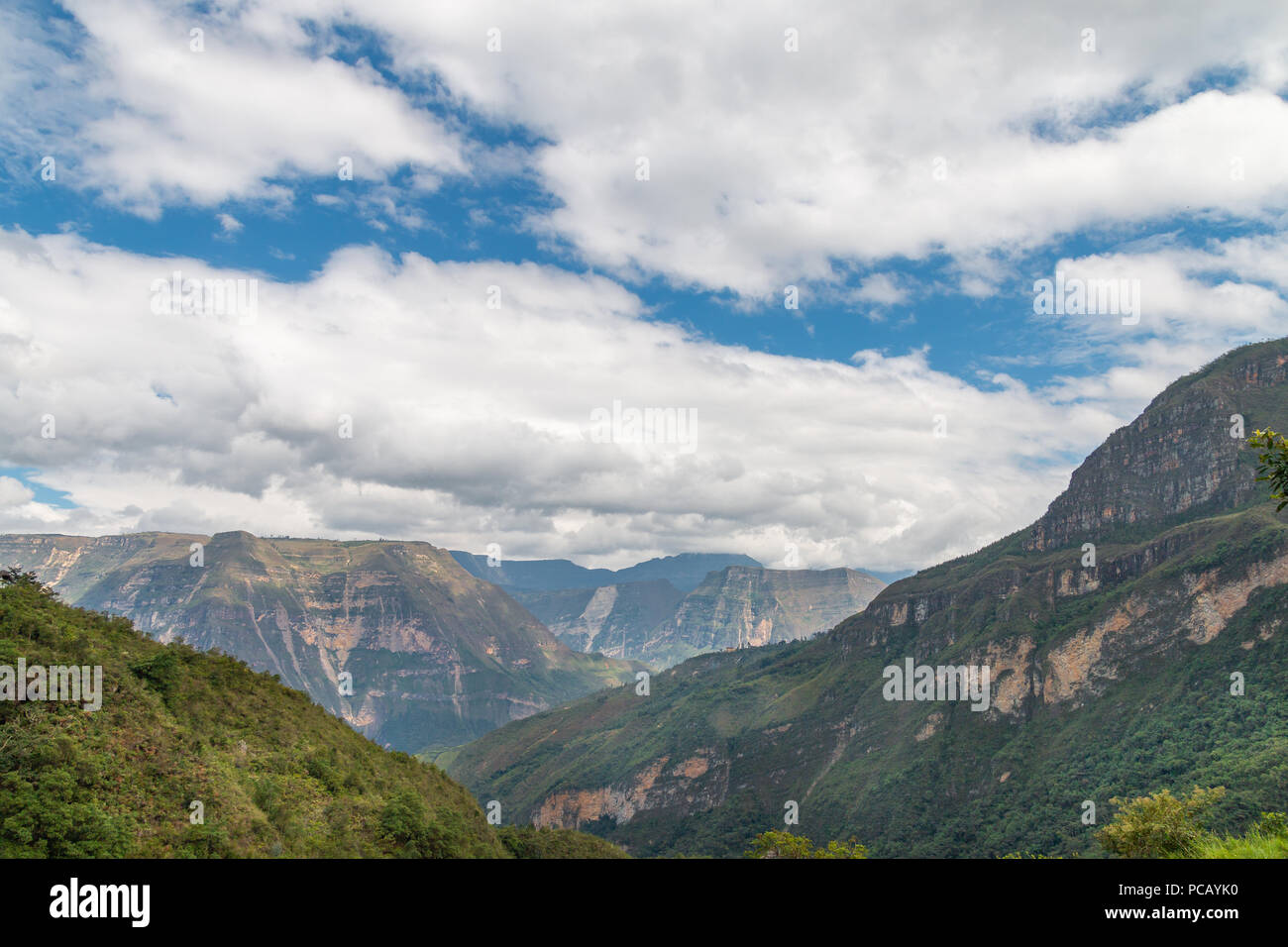 The andes mountains in the Amazonas region of Peru Stock Photo - Alamy