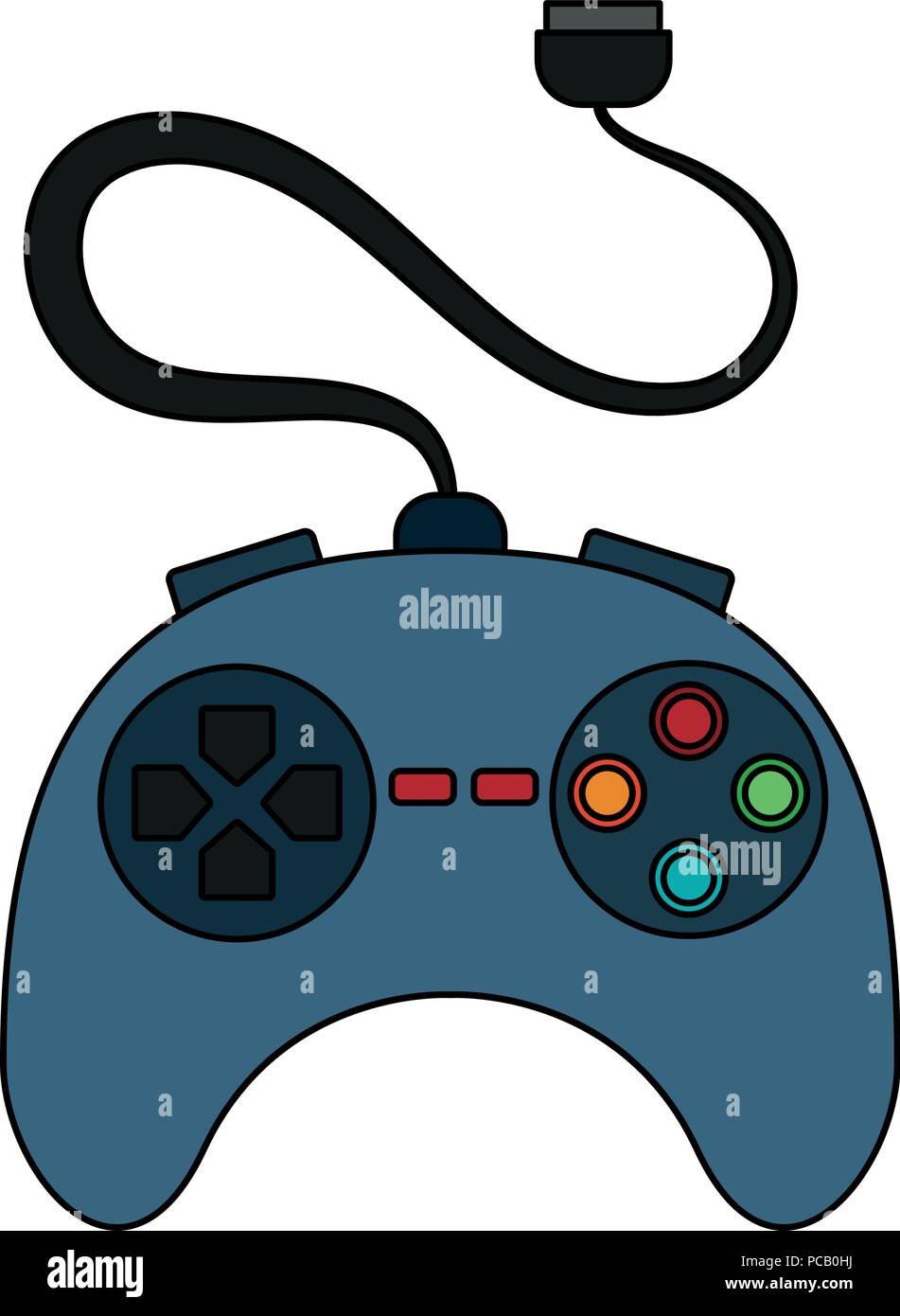 Videogame console gamepad Stock Vector Image & Art - Alamy