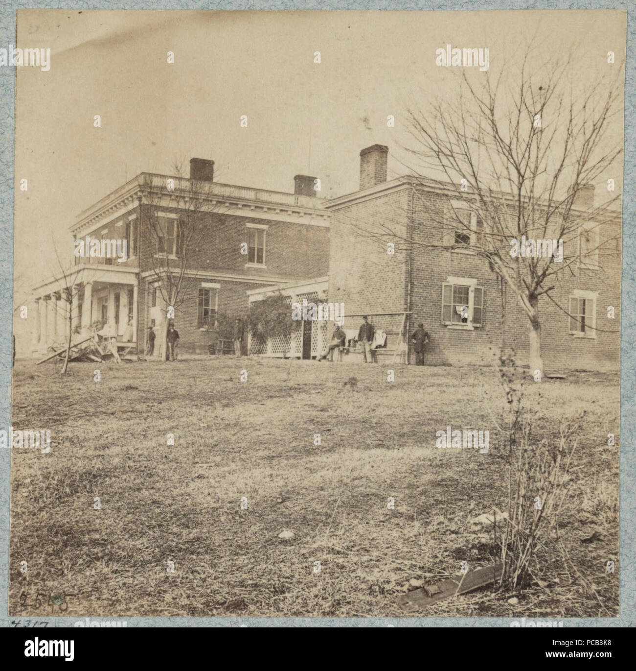 Aiken's house, James River, Va Stock Photo Alamy