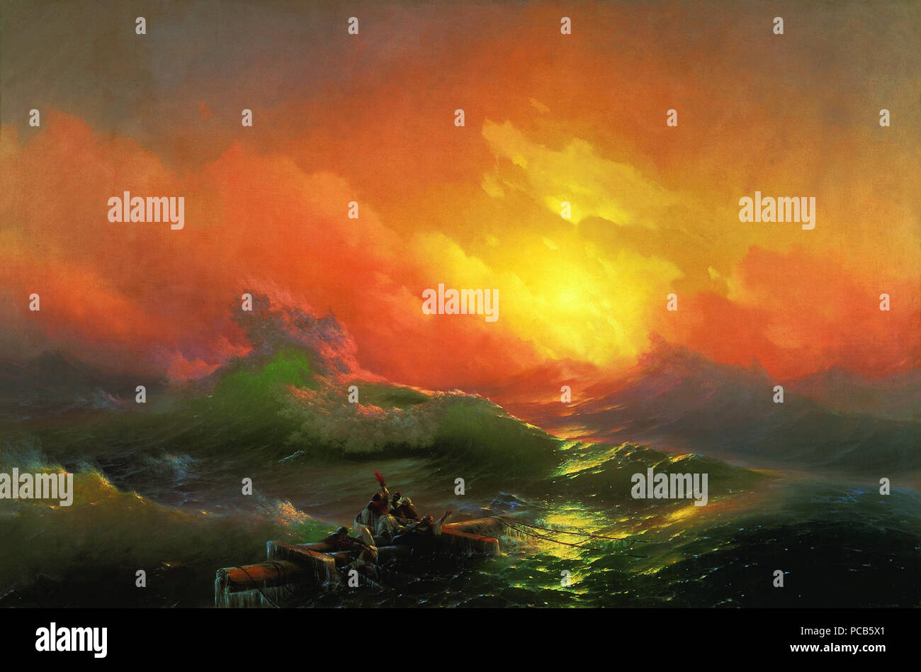 9th Wave Aivazovsky, Ivan - The Ninth Wave Stock Photo - Alamy